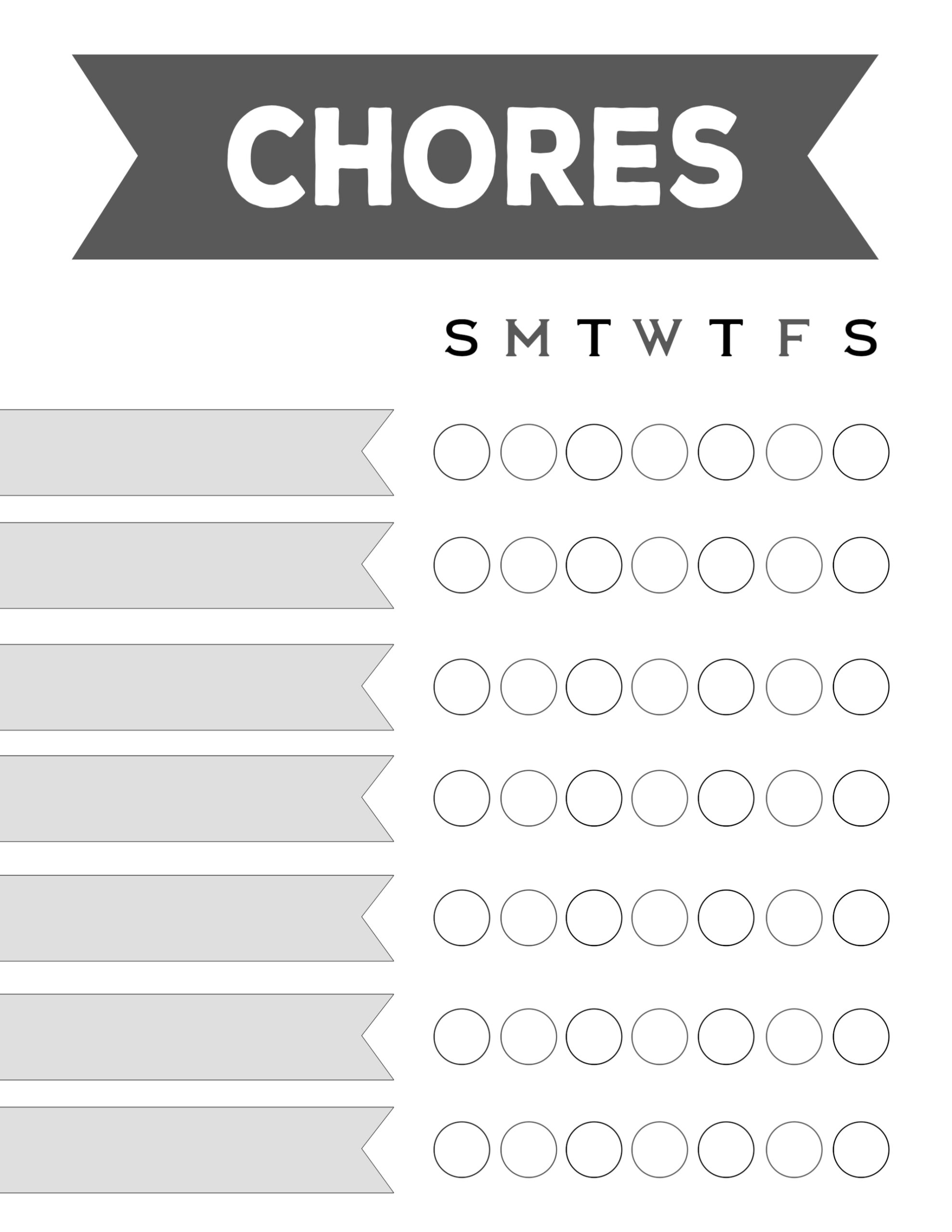 Free Chart Printable