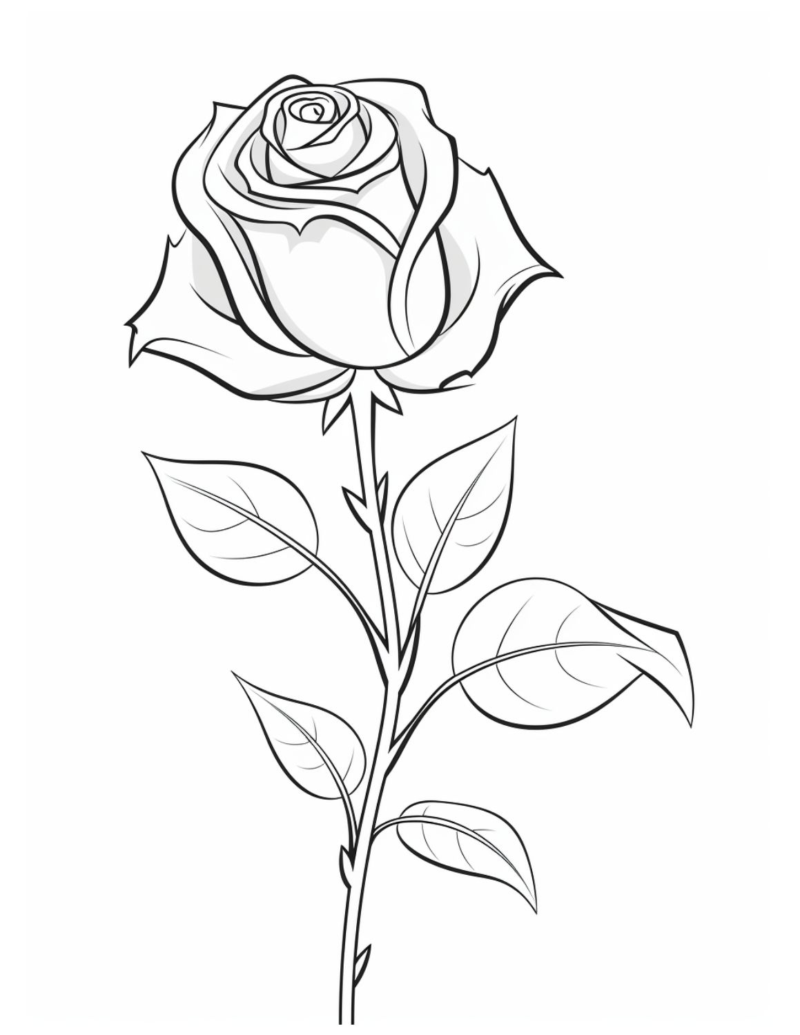 Free Rose Coloring Pages For Kids And Adults To Enjoy Skip To 