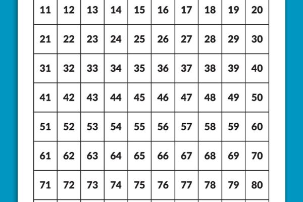 Free Skip Counting Chart Printable Bundle