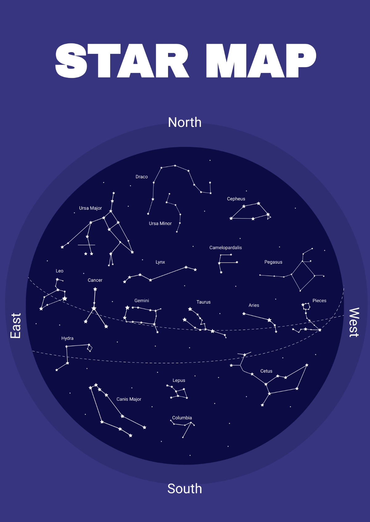 Sky Chart Printable