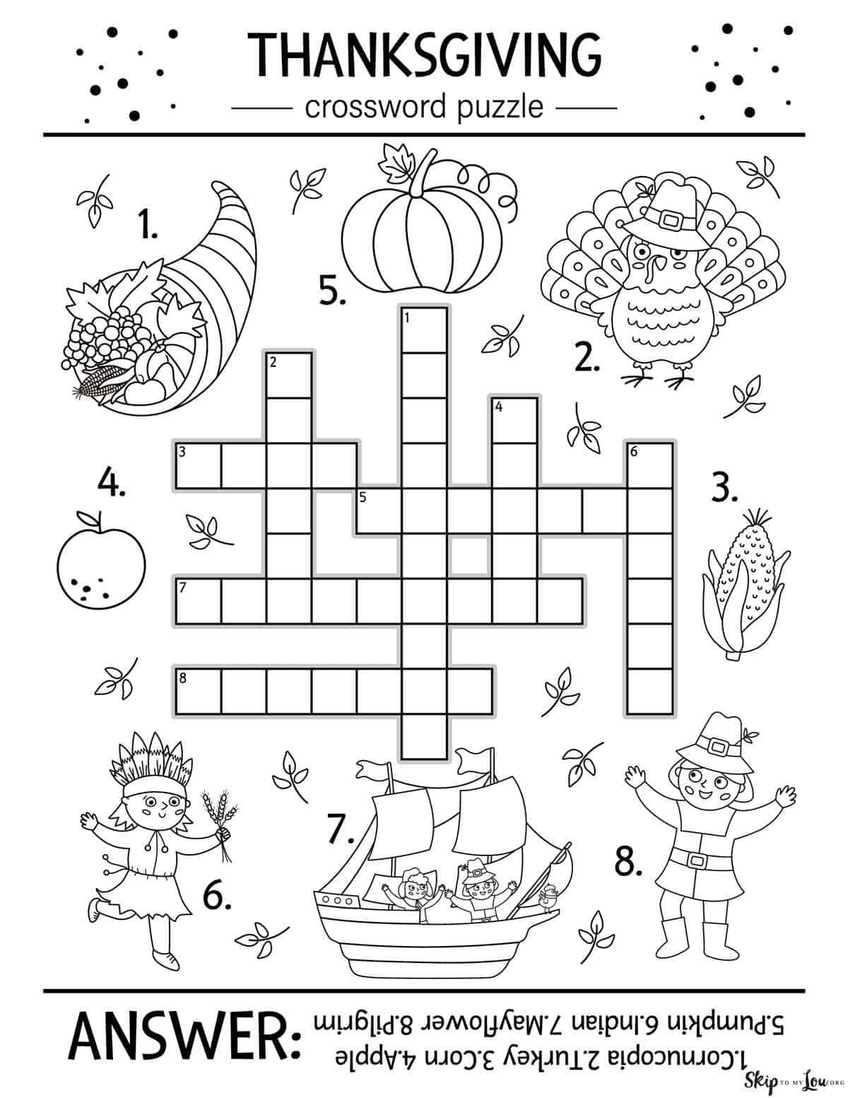 Free Thanksgiving Printable Activity Worksheet Download Free Thanksgiving Printable Activity Worksheet Png Images Free Worksheets On Clipart Library