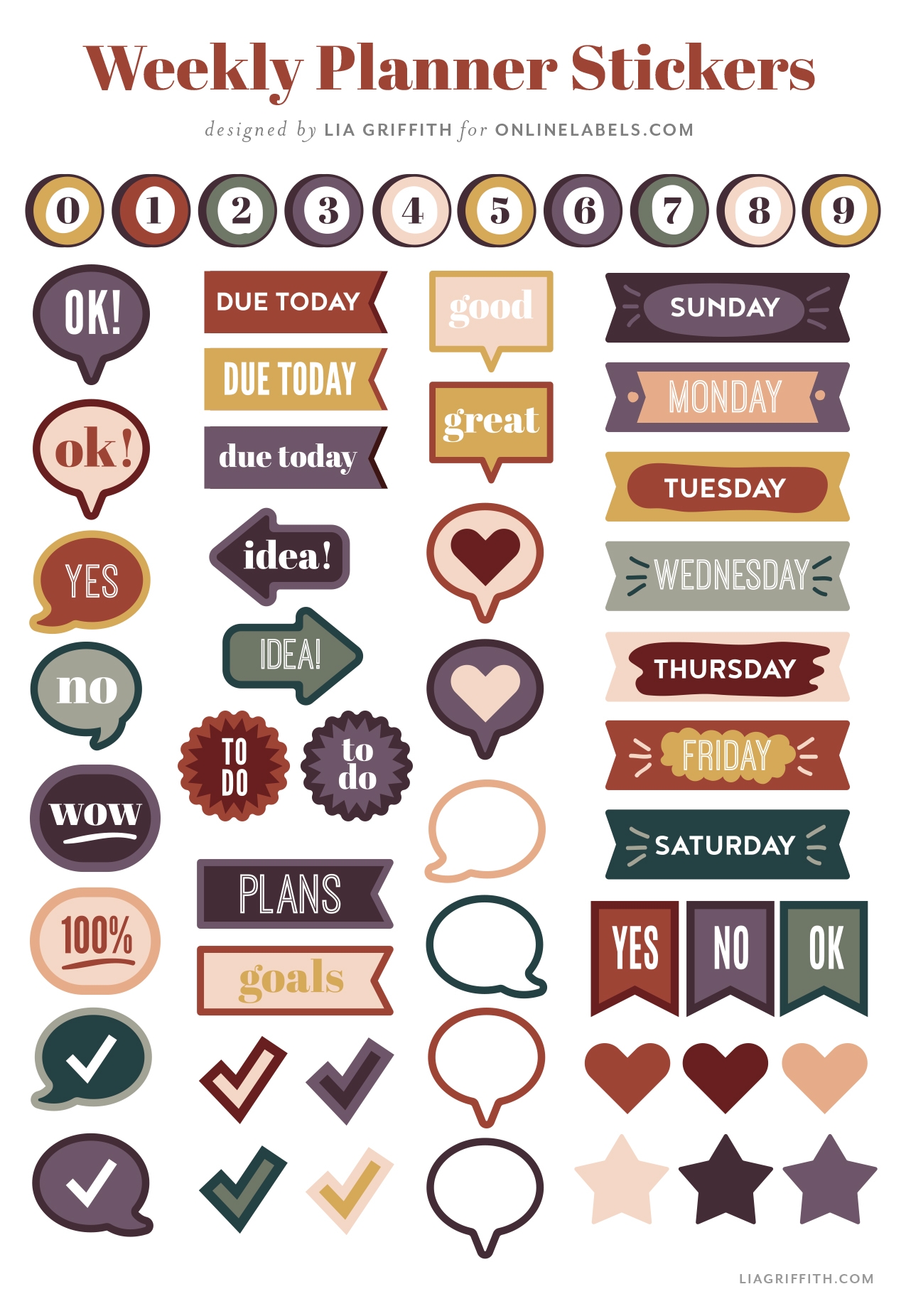 Free Sticker Printables
