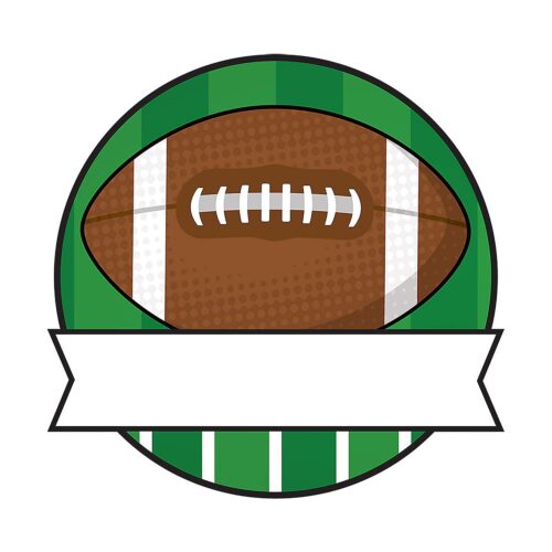 Free Printable Football Cutouts - Fun Express Team Spirit Football Cutouts 50 Pc 500x500 