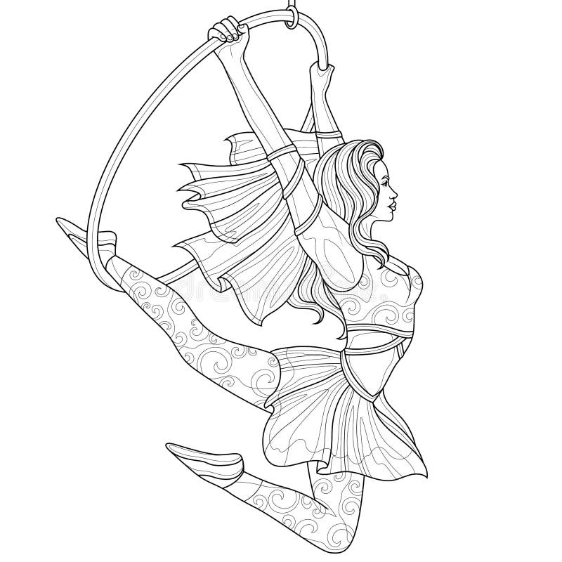 Gymnastics Coloring Pages Free Printable
