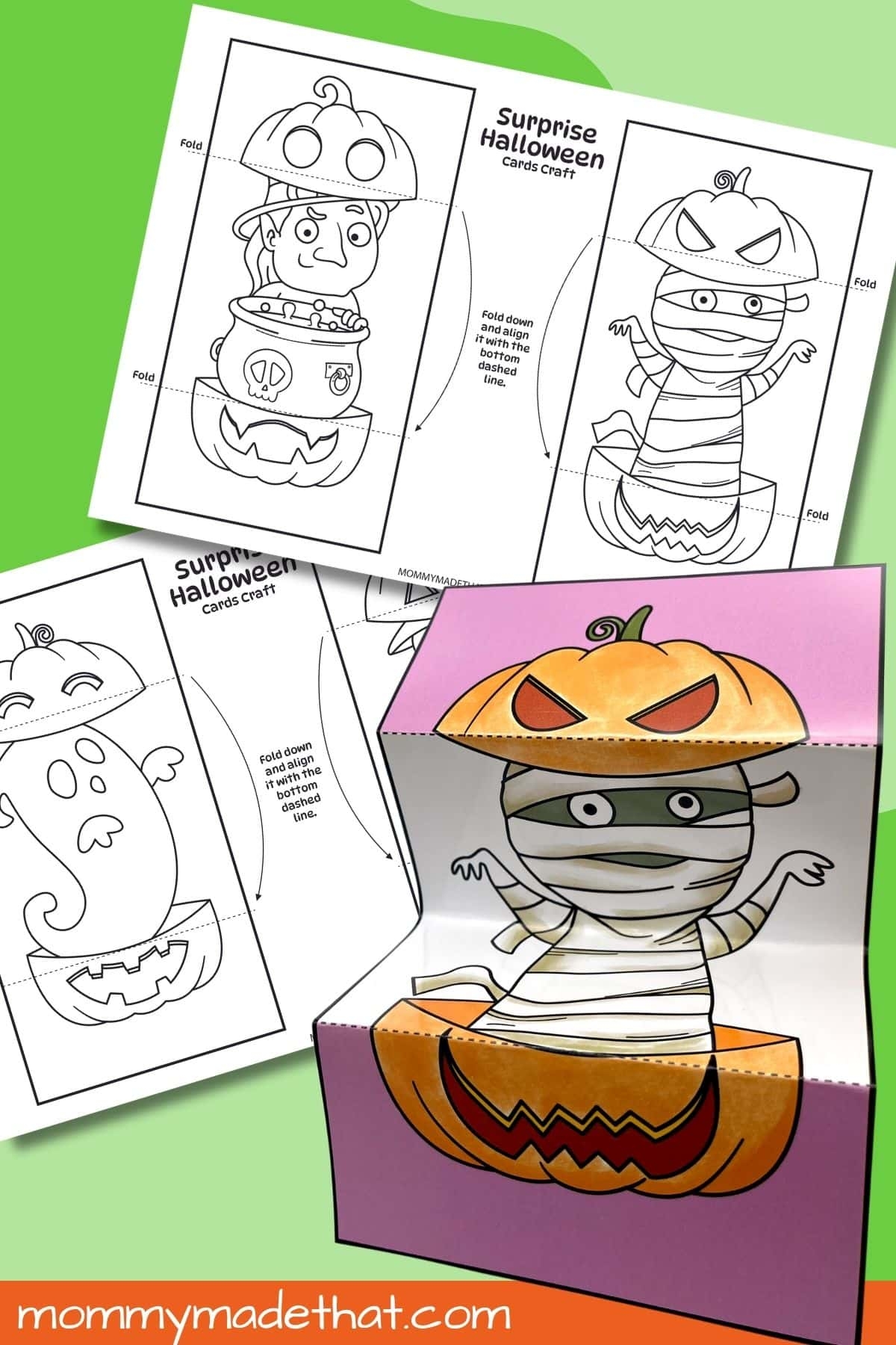 Free Printable Halloween Cards To Color