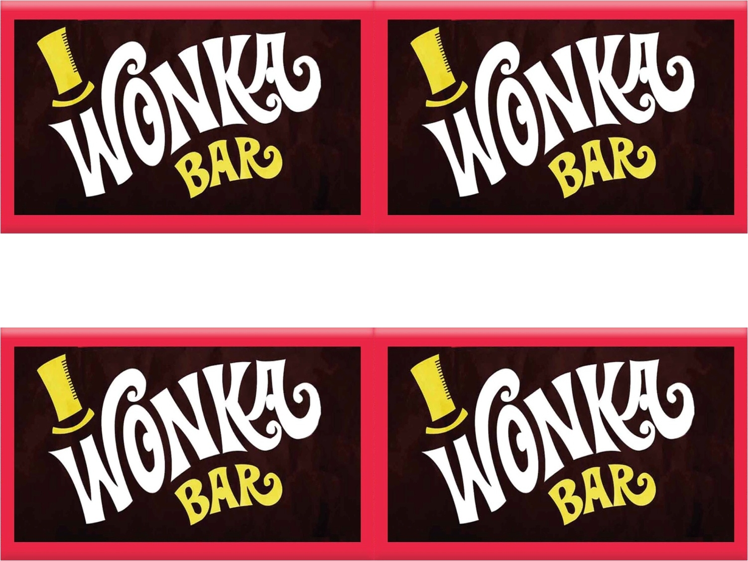 Hershey Bar Wrapper Template Free Printable 