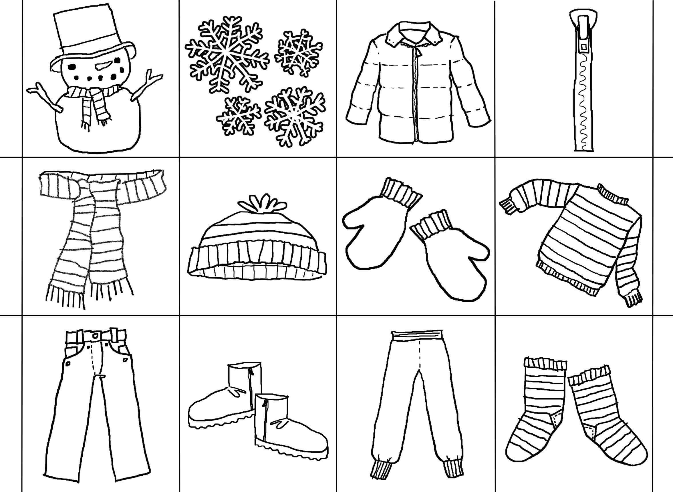 Free Printable Coloring Pages For January