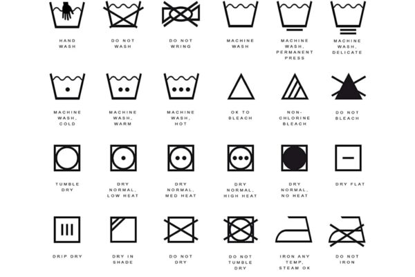 Laundry Symbols Printable Sew Woodsy