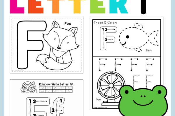Letter F Preschool Printables Preschool Mom
