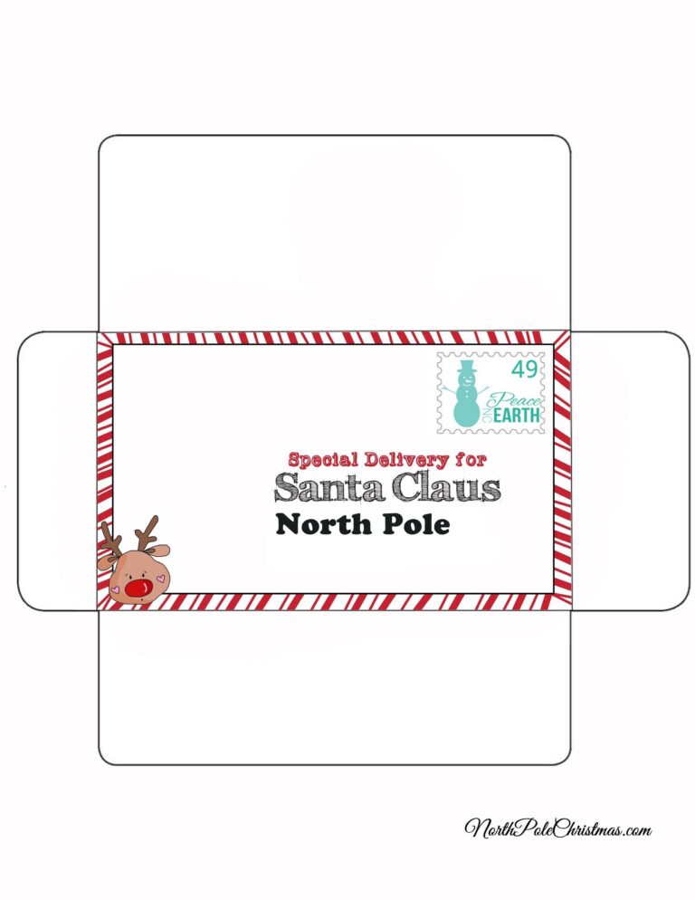 Letter To Santa Write Santa 20 Free Templates U0026 Envelopes Worksheets Library