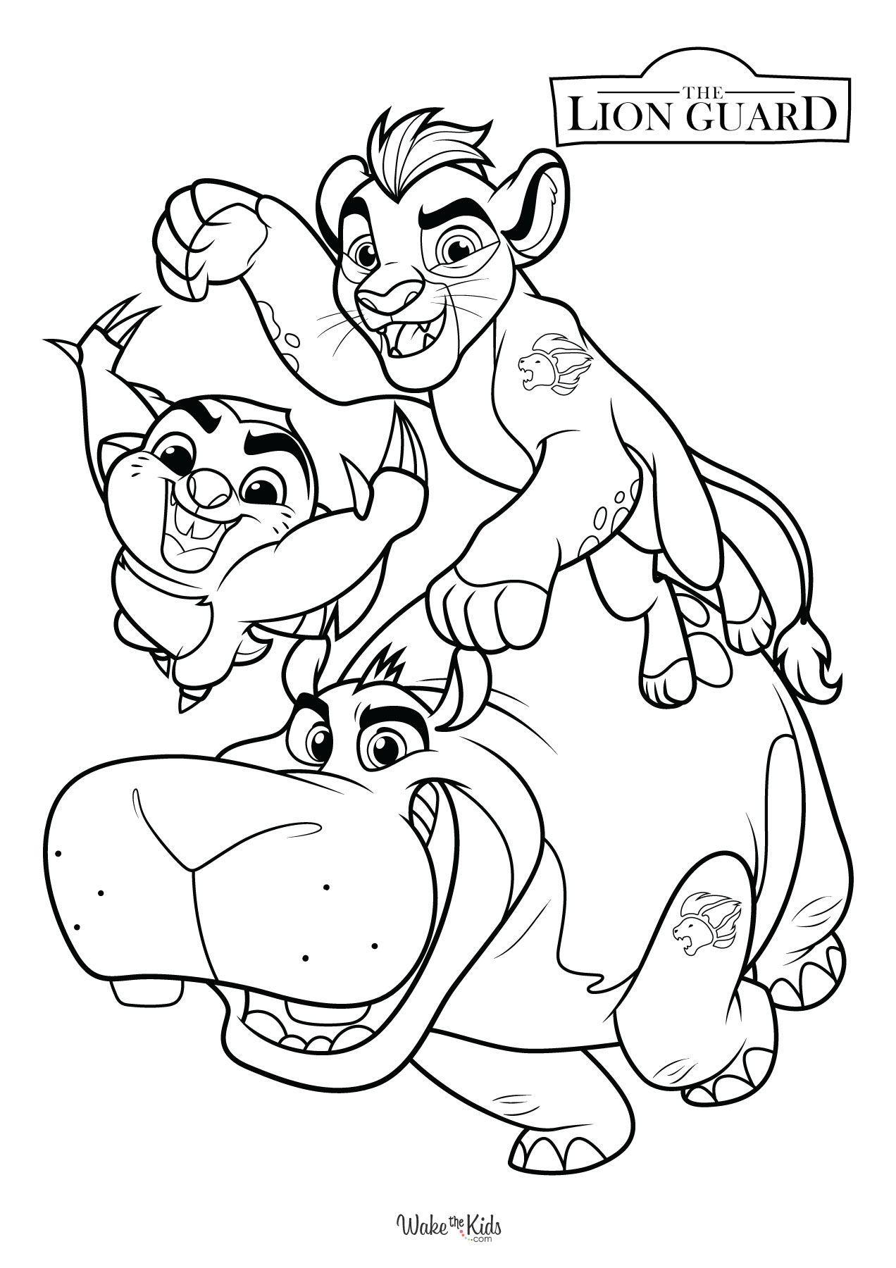 Free Printable Lion King Coloring Pages