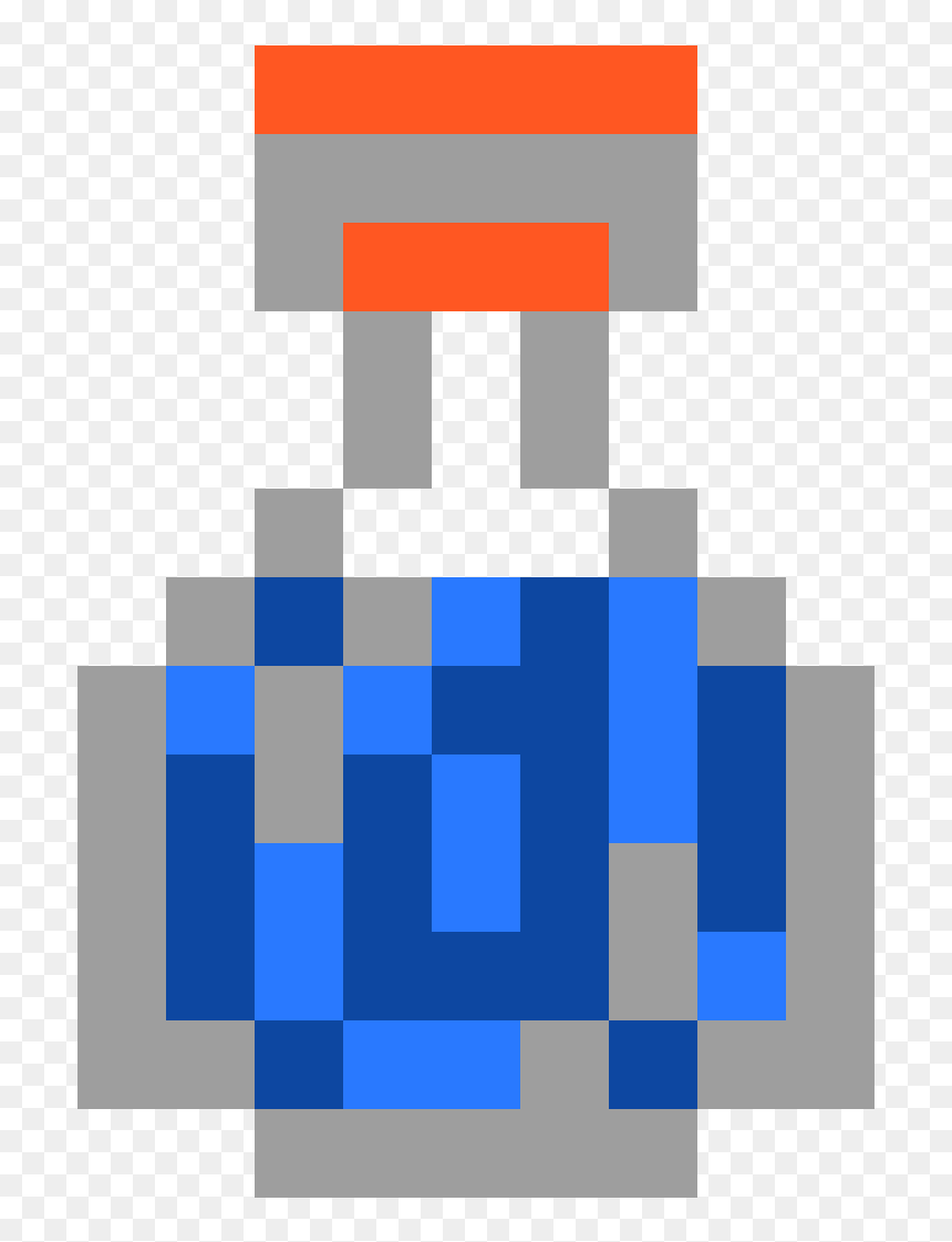 Minecraft Potion Cool Minecraft Potion Transparent Pixel Art Minecraft Potions HD Png Download Vhv