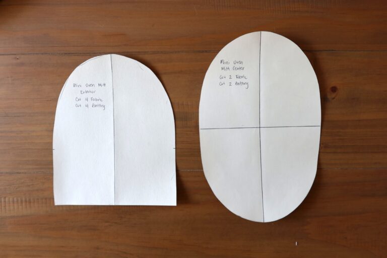 Mini Oven Mitt With Free Pattern Trish Stitched