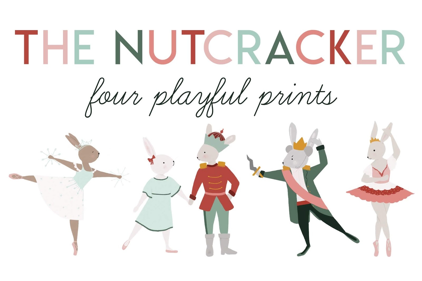 Nutcracker Bunnies Free Printable The Lovely Little Life