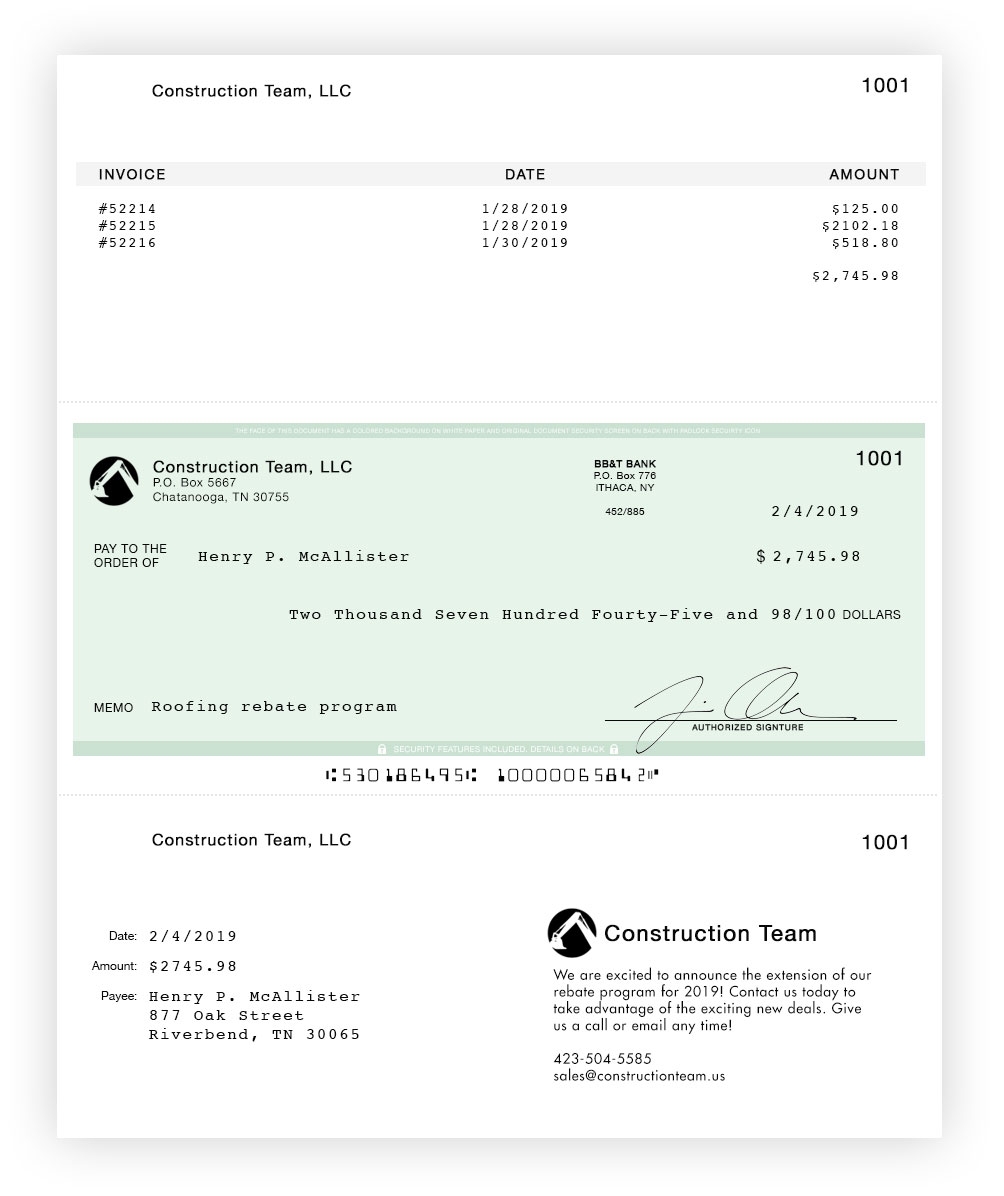 Online Check Printing Checkeeper