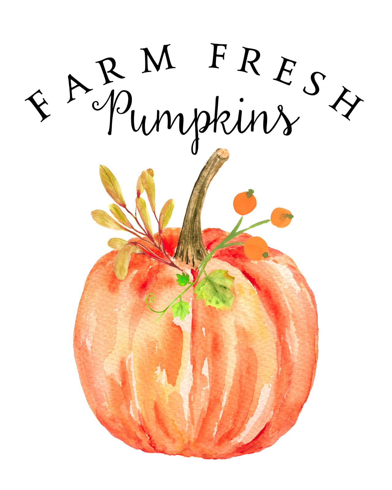 Our Hopeful Home Free Fall Printables Farm Fresh Pumpkins And 