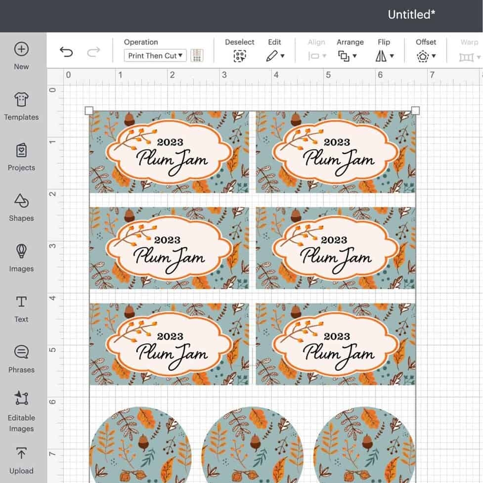 Pretty Jam Labels Free Printable Labels Template