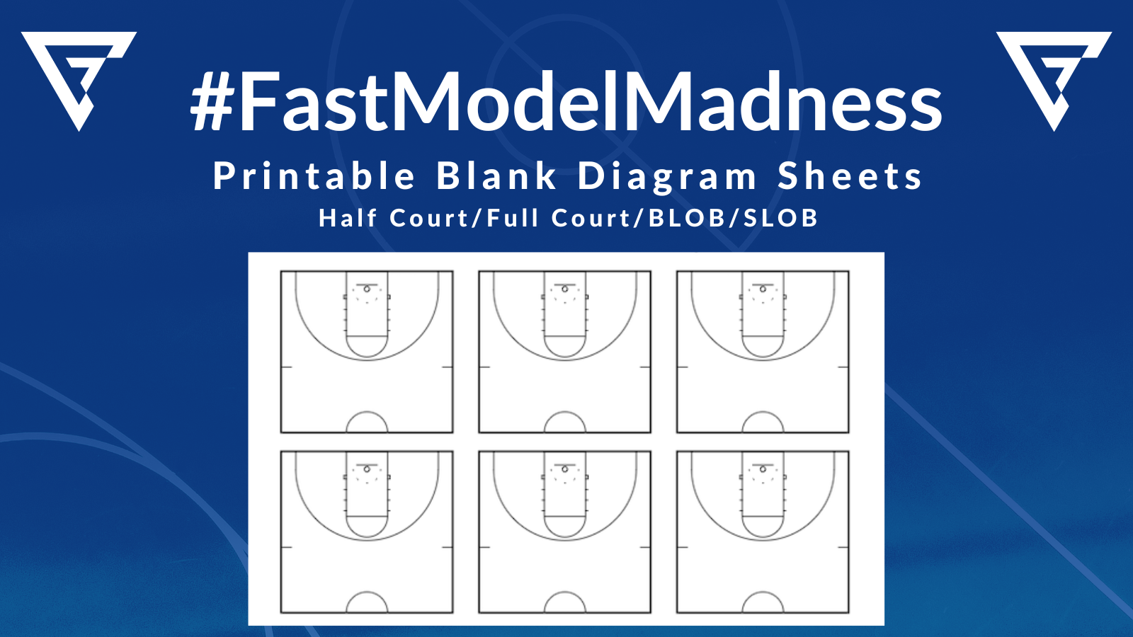 Printable Blank Diagram Sheets For Basketball Coaches In FastDraw 
