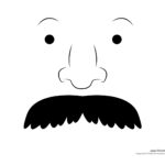 Printable Mustache Templates Mustaches For Kids