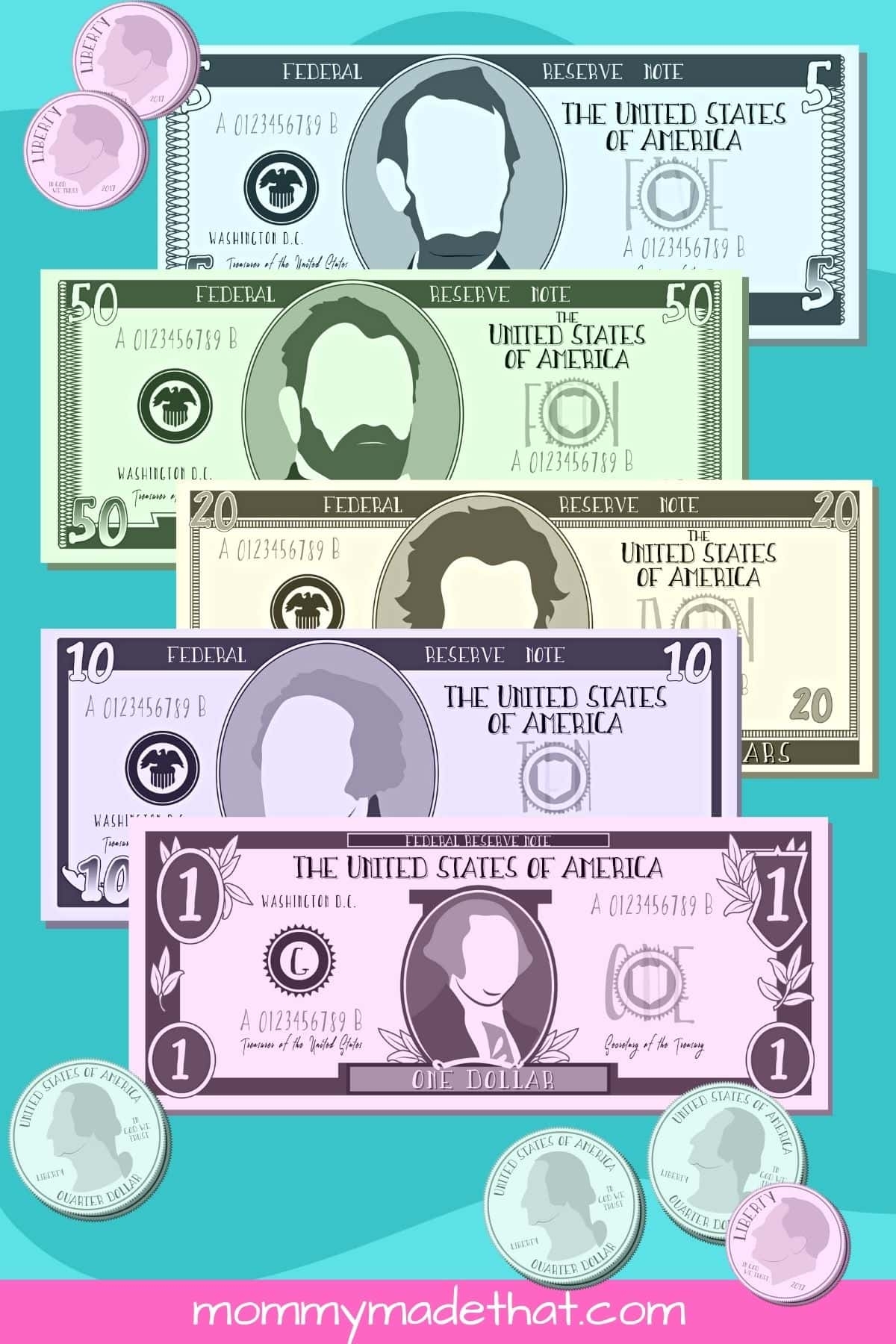 Free Printable Money Template