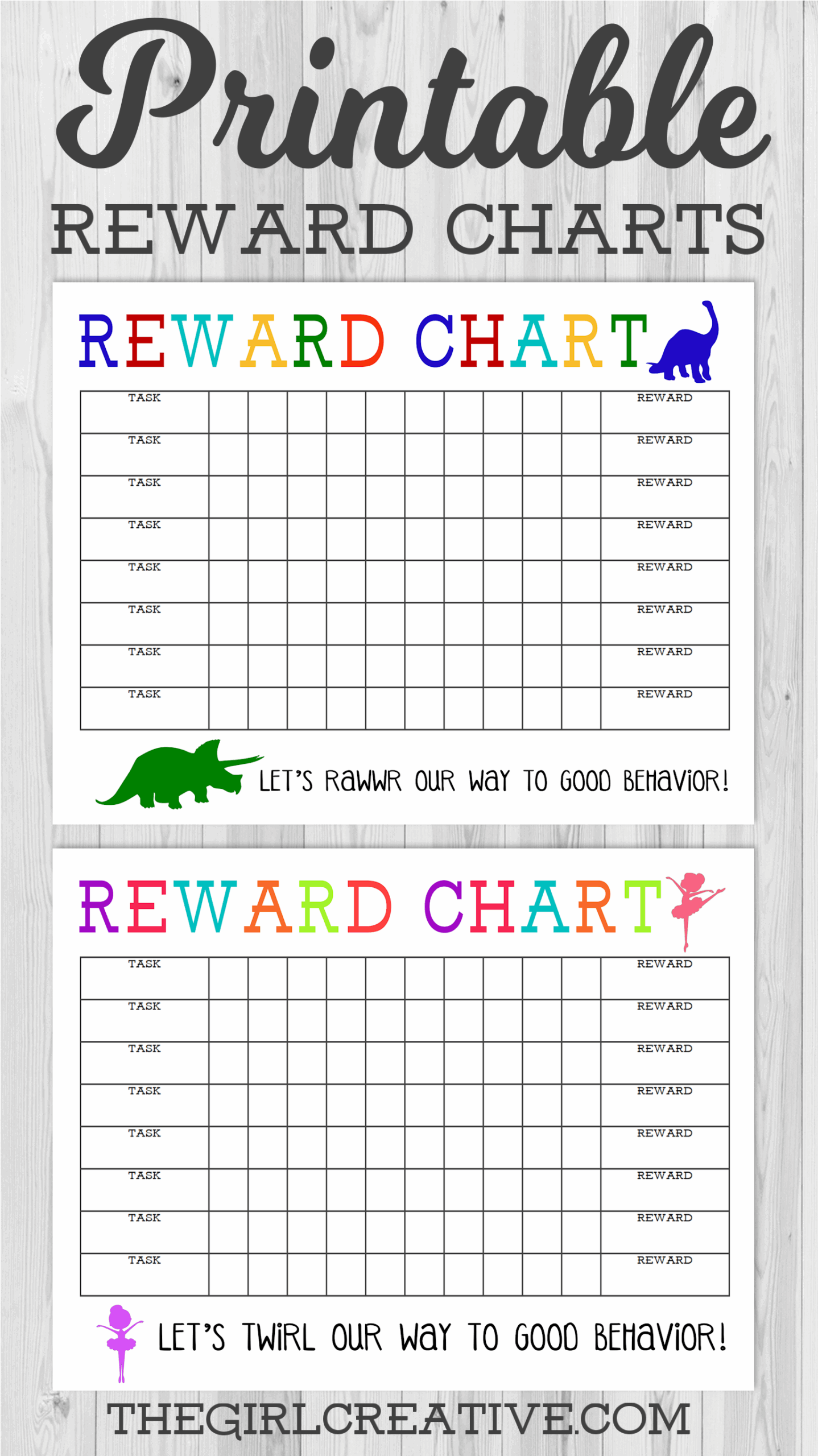 Childrens Printable Reward Chart