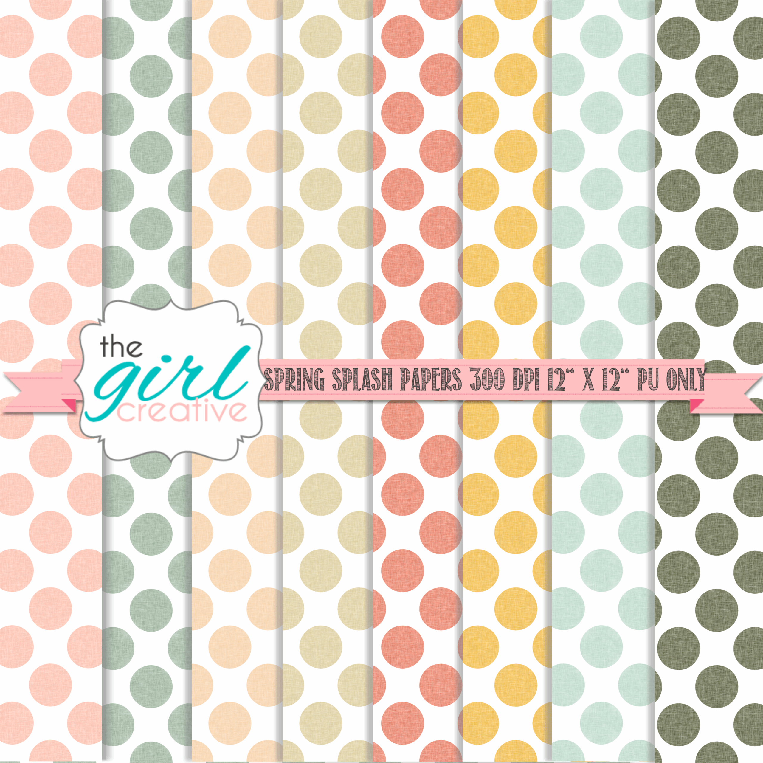 Printable Scrapbook Paper The Girl Creative