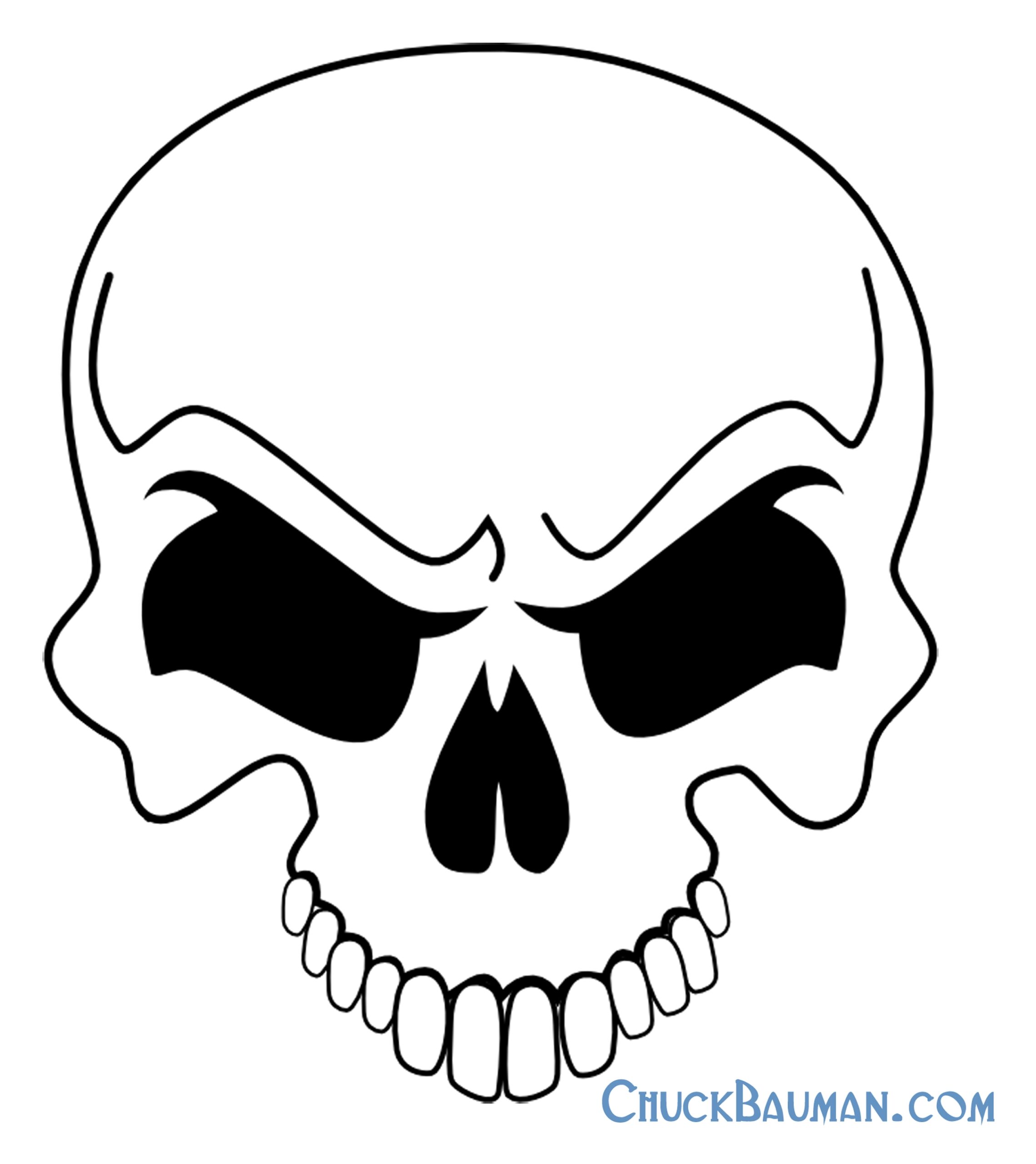 Skulls Airbrushing FREE Skull Airbrushing Stencils FREE