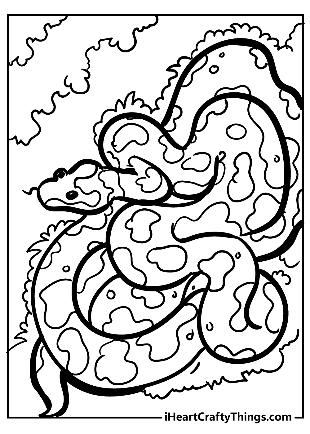 Snake Coloring Pages 100 Free Printables 