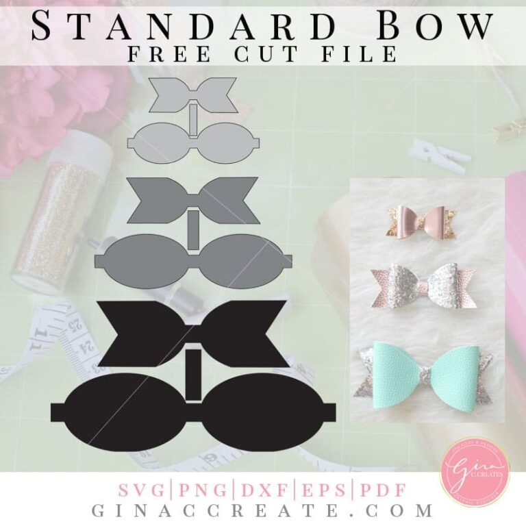 Standard Bow Free Template U0026 Cut Files