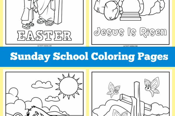Sunday School Coloring Pages free Printable The Activity Mom