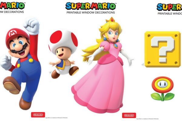 Super Mario Printable Decorations Play Nintendo