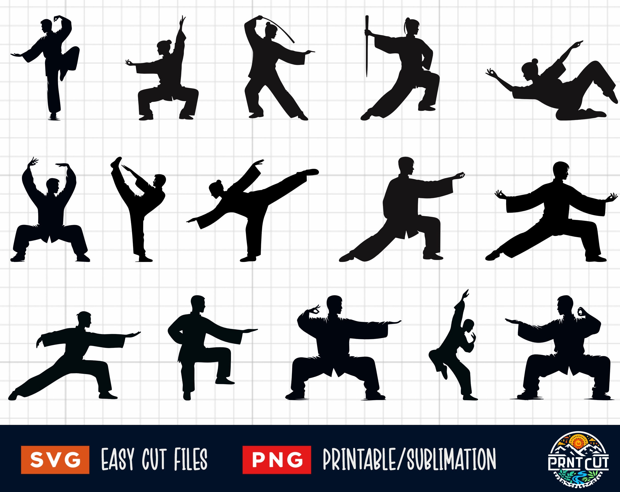 Tai Chi Print Etsy