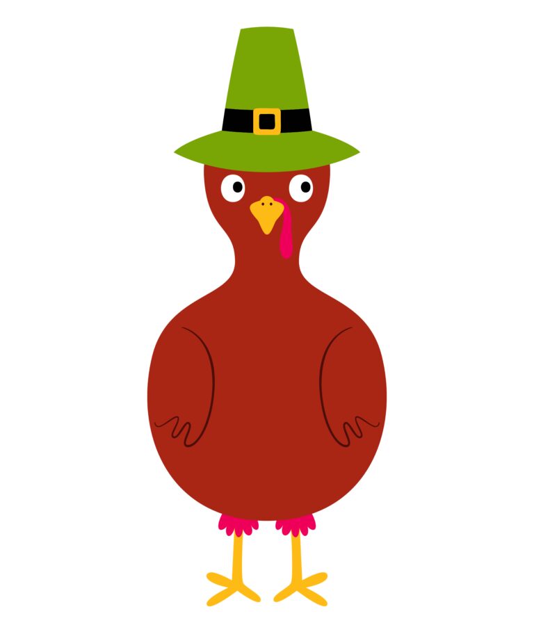 Thankful Turkey Free Printable With Feathers Mandy s Party 