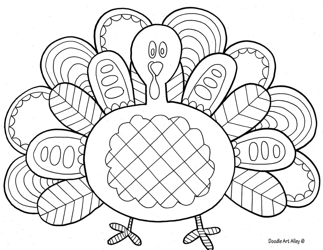 Thanksgiving Coloring Pages Free Printable Pdf