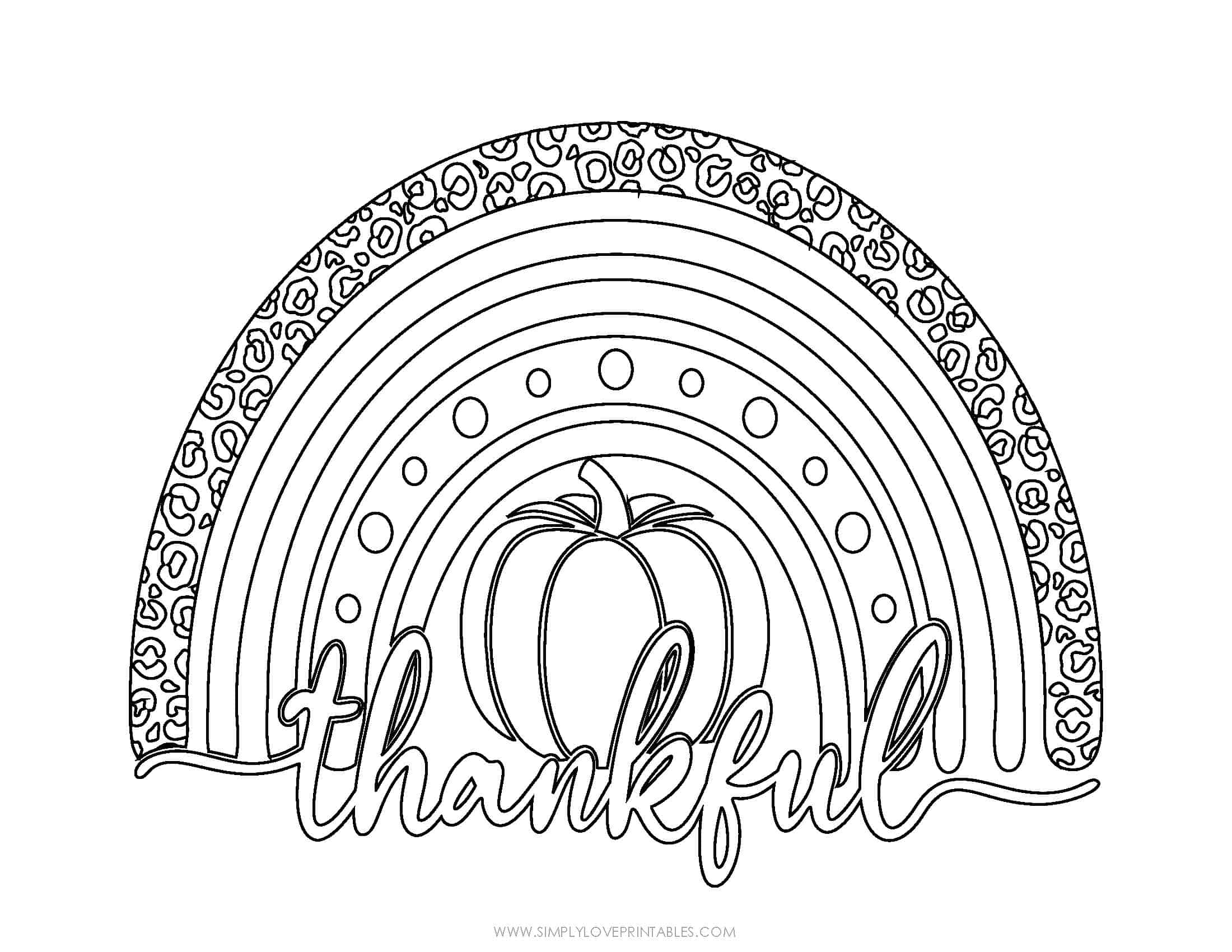Thanksgiving Coloring Pages Fun For All Simply Love Printables