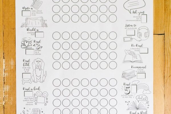 The Summer Reading Chart printable Everyday Reading