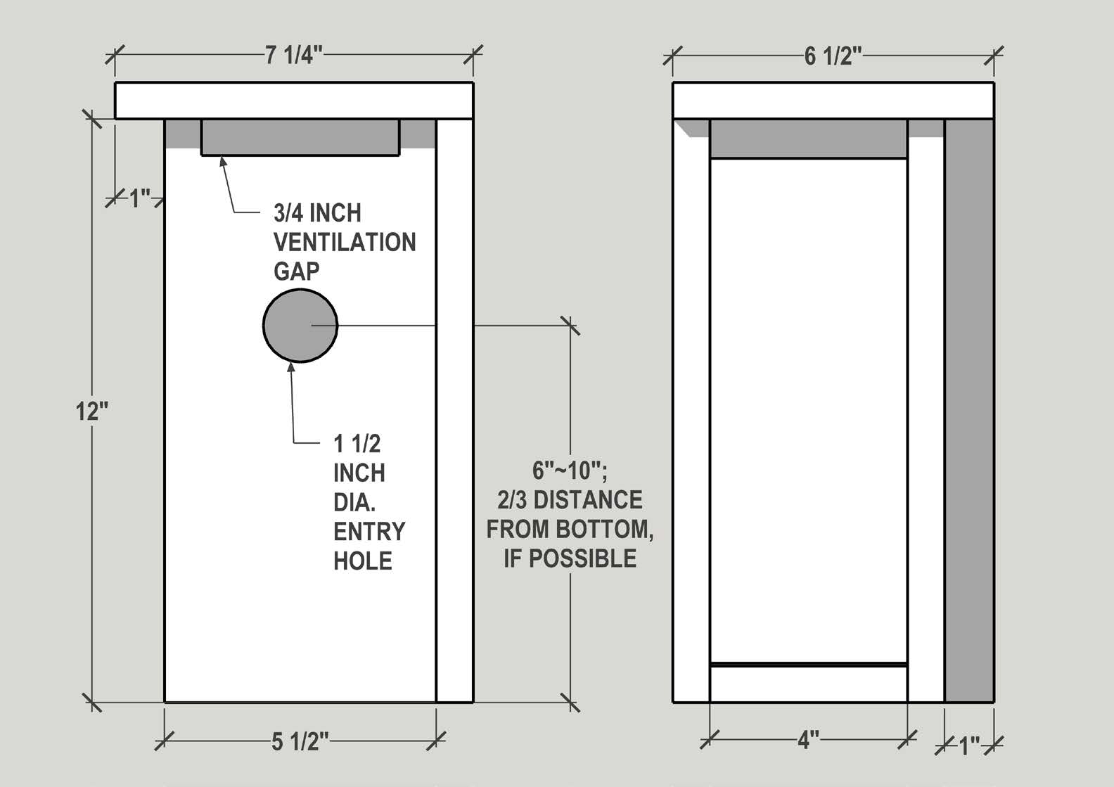 Three Designed Birdhouse Plans For Eastern Bluebirds Oklahoma 