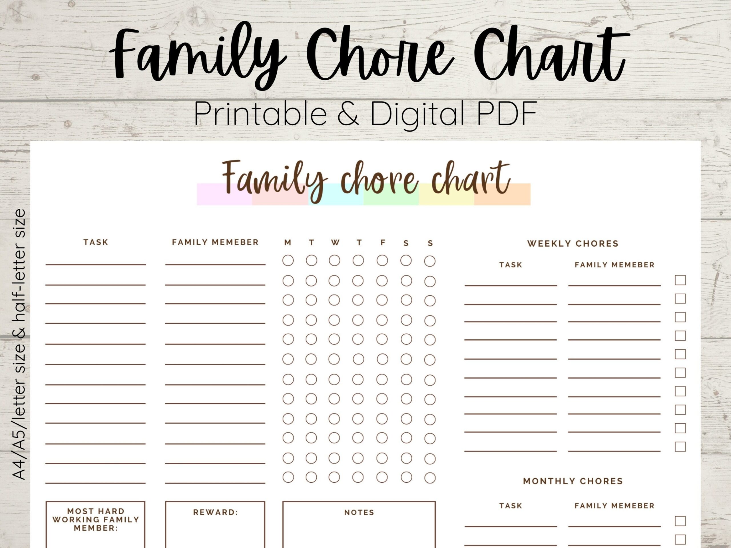 Family Chore Chart Printable Chore Checklist Family Checklist Worksheets Library Family Chore Chart Printable Chore Checklist Family Checklist Worksheets Library
