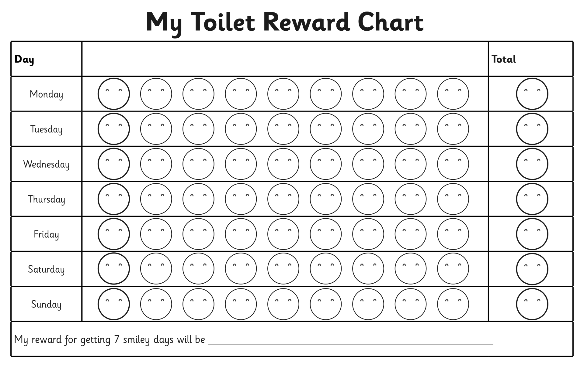 Free Printable Potty Training Reward Chart Printable Design Resources Free Printable Potty Training Reward Chart Printable Design Resources