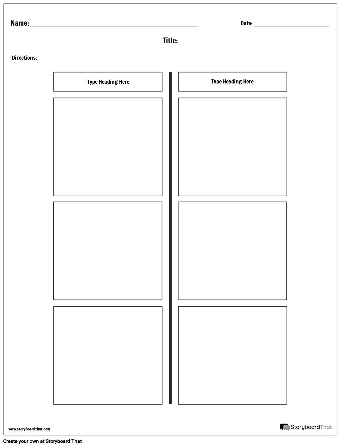 Free T Chart Templates Create U0026 Customize Online For 2025
