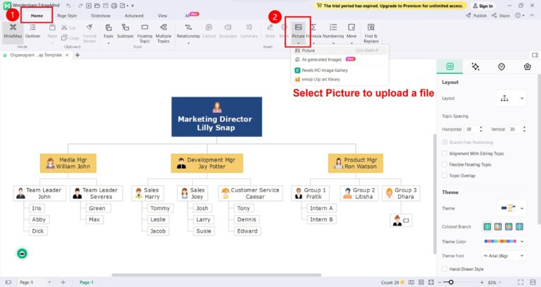 How To Create An Organizational Chart In Word A Step by Step Guide