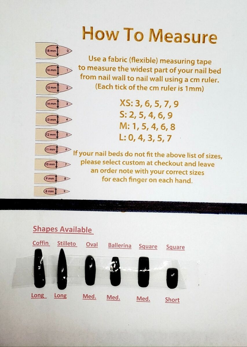 Press On Nails Cow Butterfly Print Coffin Long Length