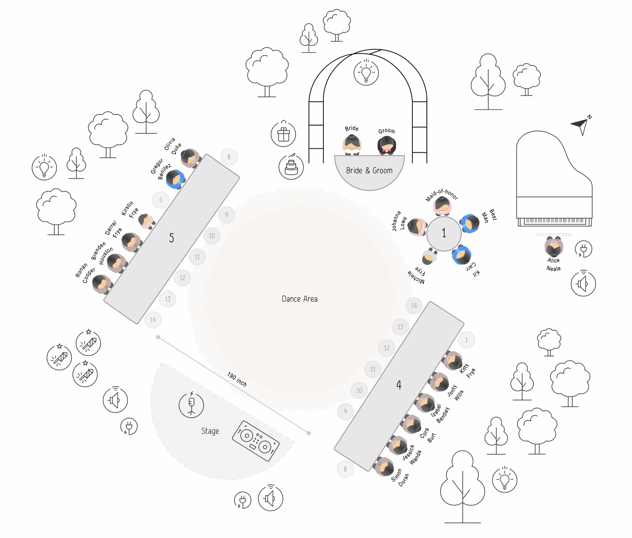 Wedding Ceremony Seating Chart Quick How to Guide