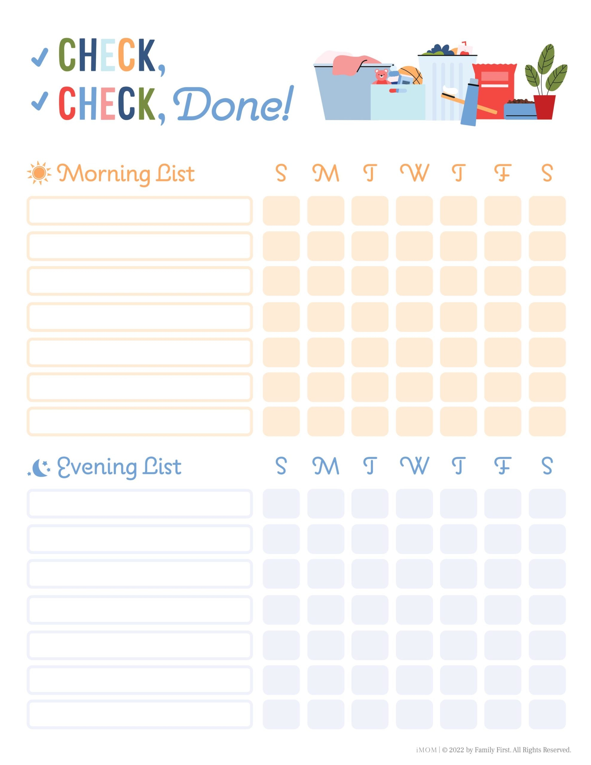 10 Free Printable Chore Charts IMOM 10 Free Printable Chore Charts IMOM