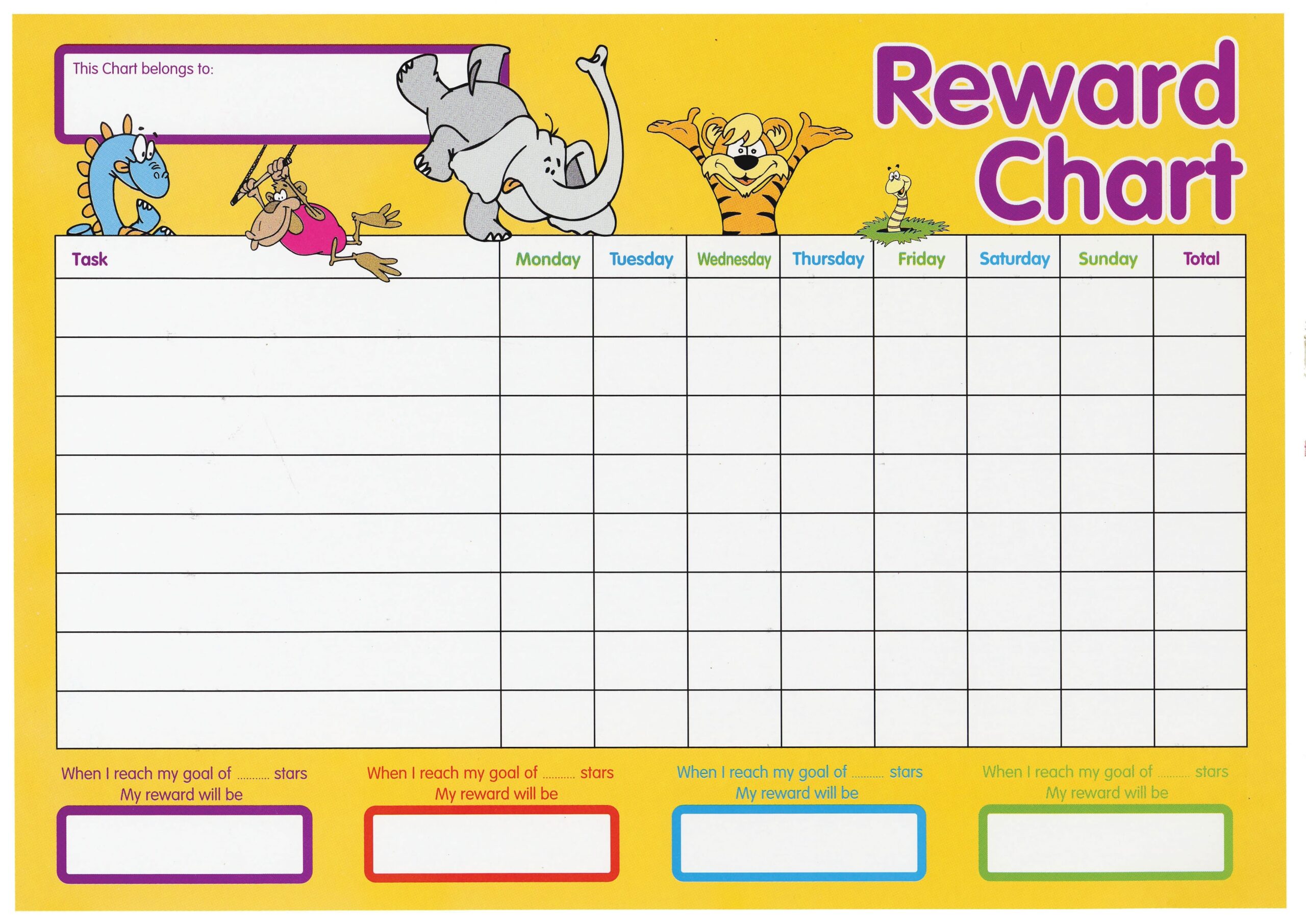 11 Reward Chart For Kids Examples To Download