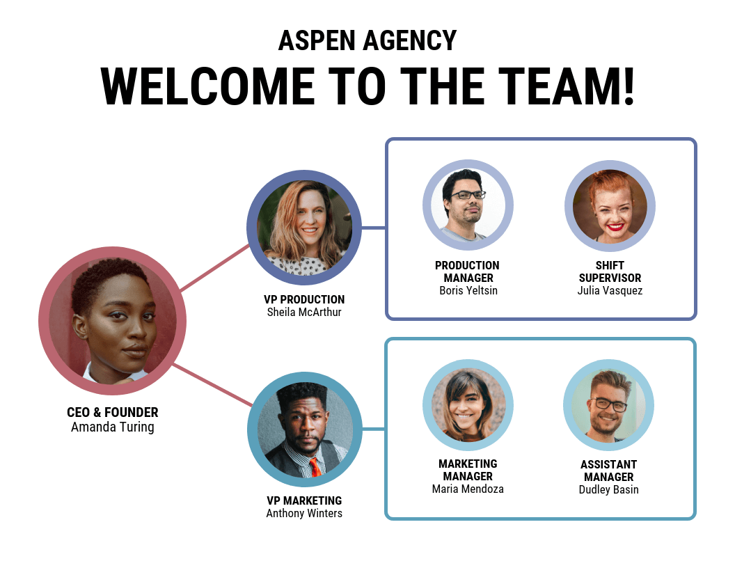 20 Organizational Chart Examples 2025 Venngage