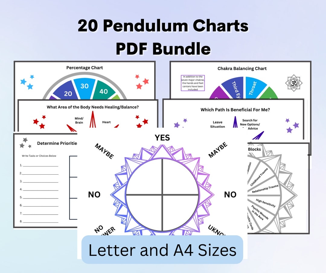 20 Pendulum Charts PDF 20 Dowsing Charts Letter A4 Etsy 20 Pendulum Charts PDF 20 Dowsing Charts Letter A4 Etsy