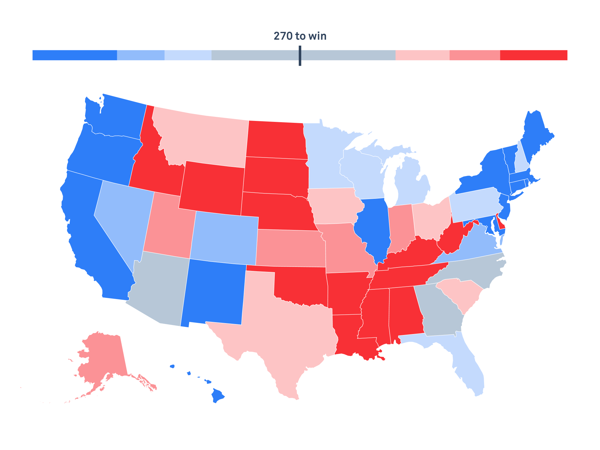 2024 Electoral College Map PBS News