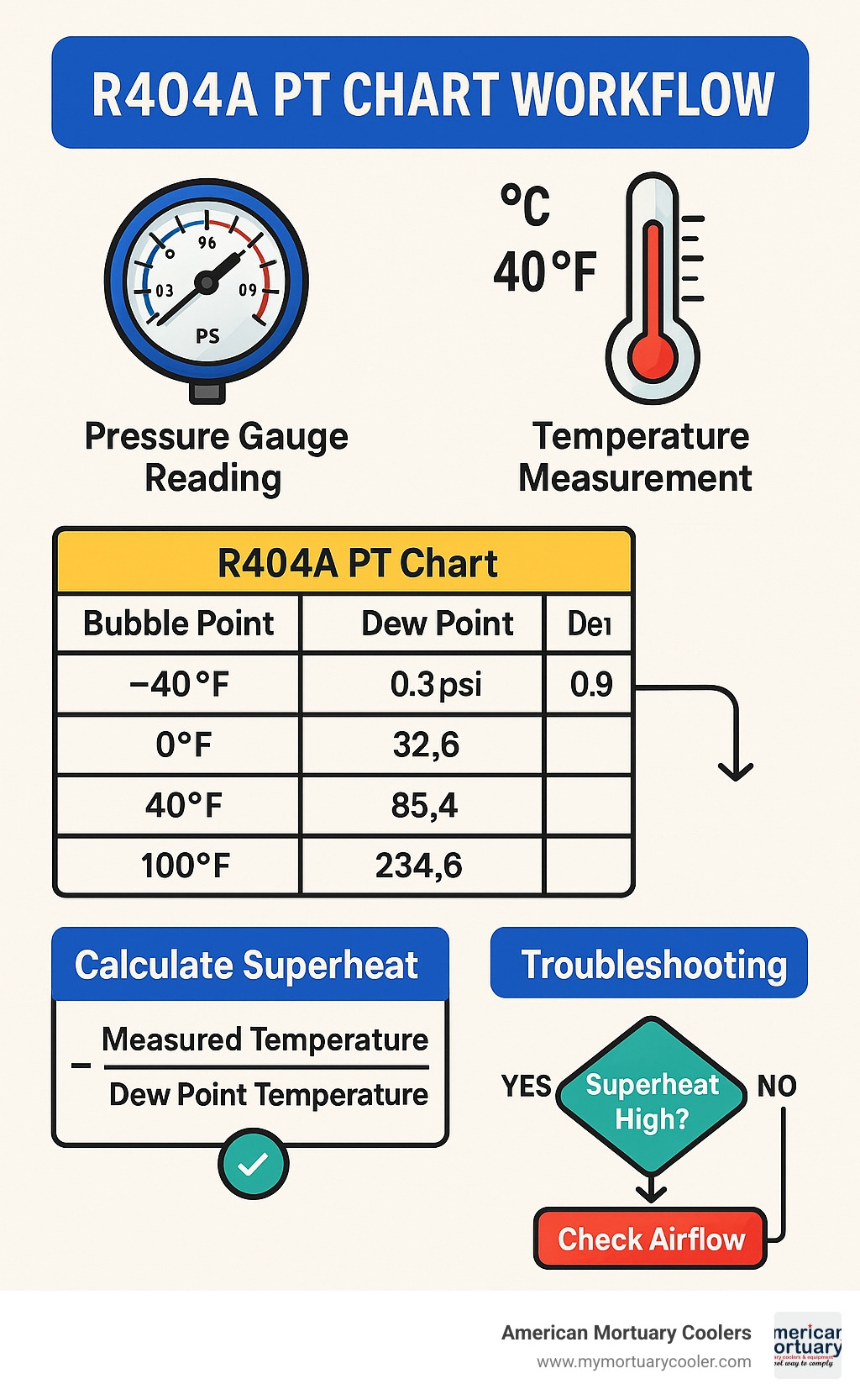 Printable R410a Pt Chart
