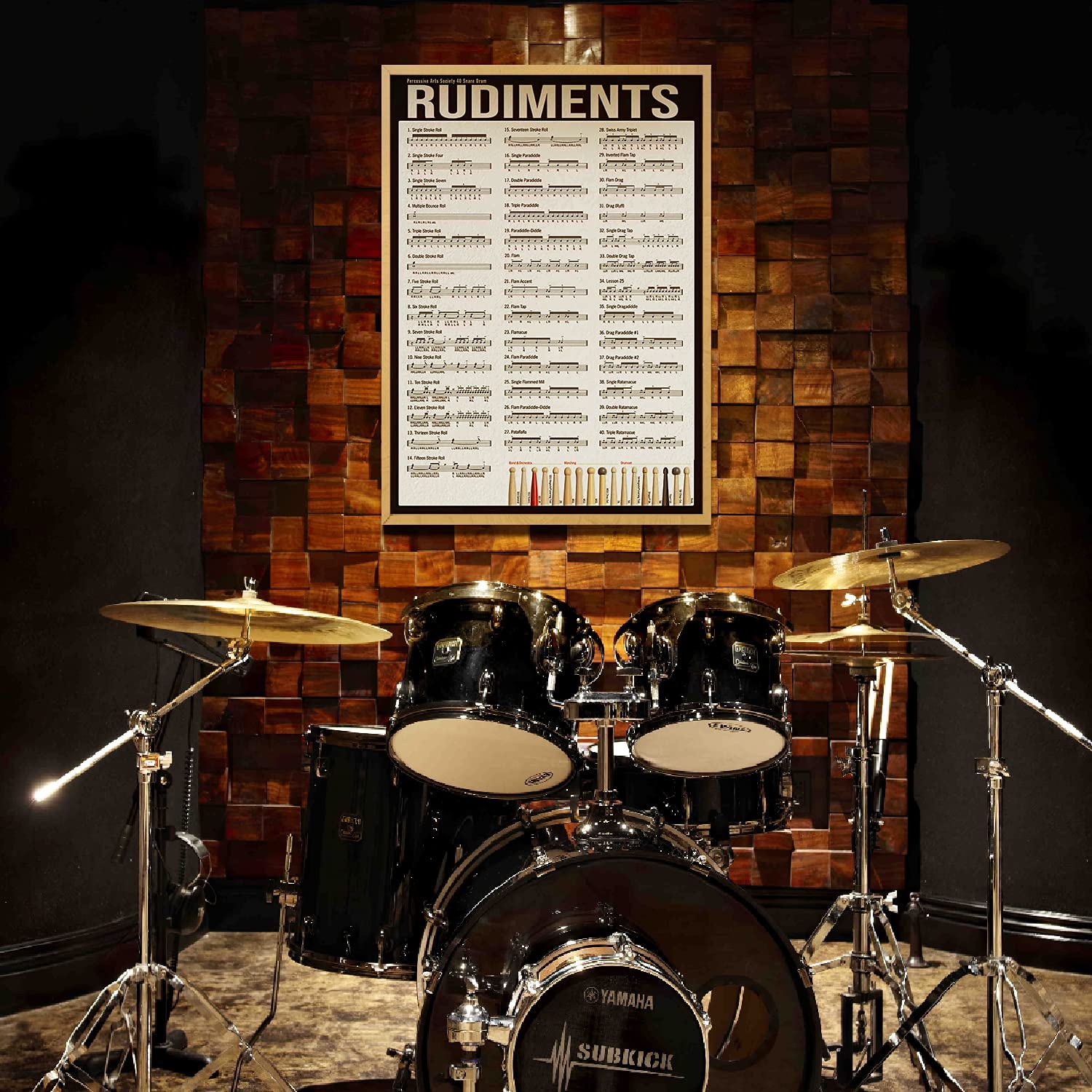 Printable Rudiment Chart